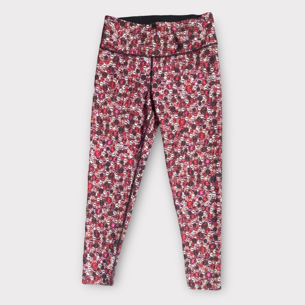 Victoria’s Secret Sport Leggings Size Medium Multicolor Circular Geometric Print